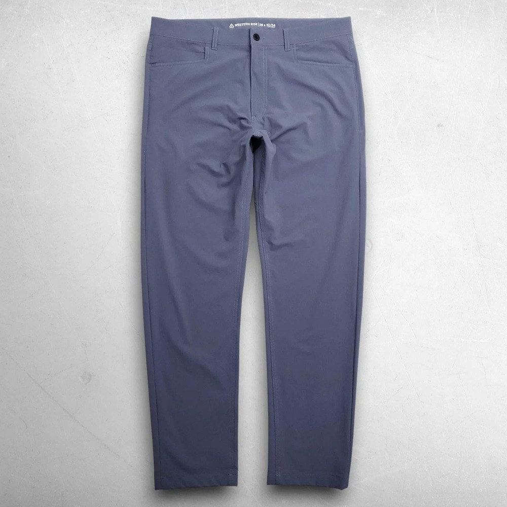 Western Rise Evolution Chino Blue Grey Size 32 New With Tags